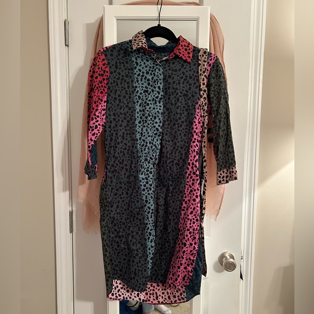 Vilagallo Button-Up Dress